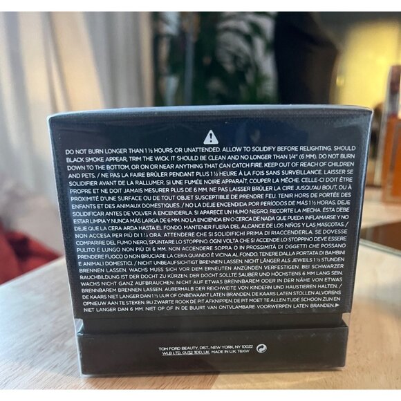 Tom Ford Fabulous Candle Bougie 2.25 In Scented Noir Luxury Home Decor - Picture 3 of 3